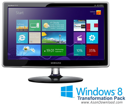 دانلود Windows 8 Transformation Pack v9.1 - نرم افزار تبدیل انواع ویندوز به ویندوز 8