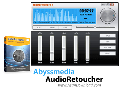 دانلود Abyssmedia AudioRetoucher v4.8.0.0 - نرم افزار تغییر صداها