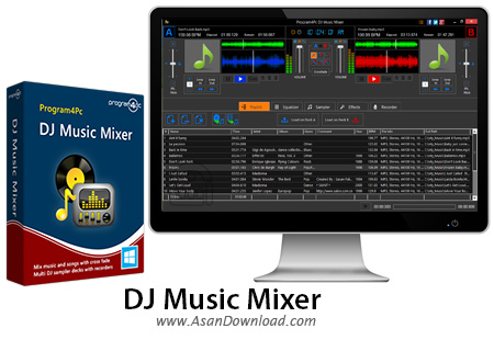 دانلود DJ Music Mixer v5.4.0 - نرم افزار میکس حرفه ای موزیک ها