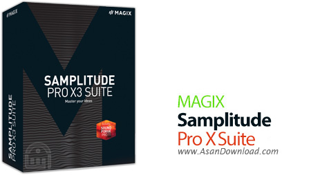 دانلود MAGIX Samplitude Pro X3 Suite v14.3.0.460 - نرم افزار میکس و ویرایش فایل های صوتی