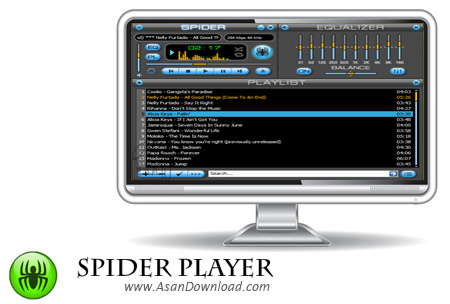 دانلود Spider Player Pro v2.5.0 - پلیری کوچک با قابلیت های بزرگ 