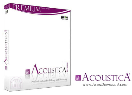 دانلود Acon Digital Media Acoustica Premium v6.0 Build 19 - ویرایش موزیک ها