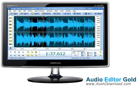 دانلود Audio Editor Gold v9.2.19 - نرم افزار ویرایش فایل های صوتی