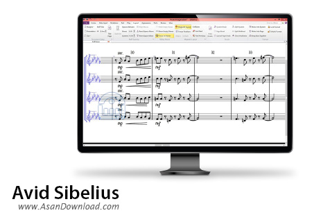 دانلود Avid Sibelius v2019.5 Build 1469 - نرم افزار نت نویسی و تنظیم آهنگ