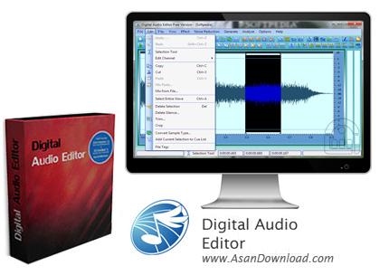 دانلود Digital Audio Editor v7.6.0 - نرم افزار برای ویرایش موزیک ها