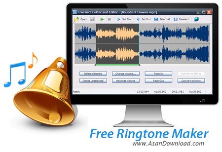 دانلود Free Ringtone Maker v2.5.0.1082 - نرم افزار ساخت رینگتون برای گوشی موبایل