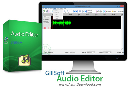 دانلود GiliSoft Audio Editor v1.7.0 - نرم افزار ساده ویرایش صداها