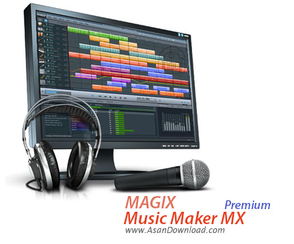 دانلود MAGIX Music Maker 2017 Premium v24.1.5.119 - نرم افزار آهنگ سازی حرفه ای