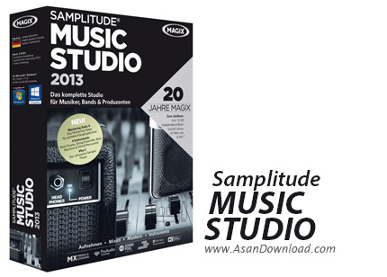 دانلود MAGIX Samplitude Music Studio 2019 v24.0.0.36 - نرم افزار تدوین موزیک ها