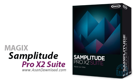 دانلود MAGIX Samplitude Pro X2 Suite v13.1.3.176 - نرم افزار ویرایش حرفه ای موزیک ها