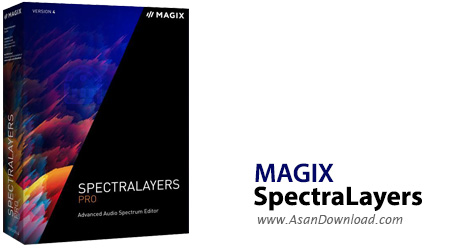دانلود MAGIX SpectraLayers Pro v5.0.140 - نرم افزار ویرایش فایل صوتی