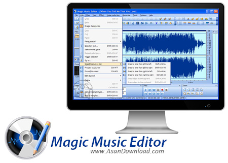 دانلود Magic Music Editor v8.10.1.2214 - نرم افزاری برای ویرایش موزیک ها