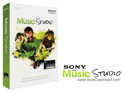 دانلود Sony ACID Music Studio v9.0 - لذت ویرایش موزیک ها