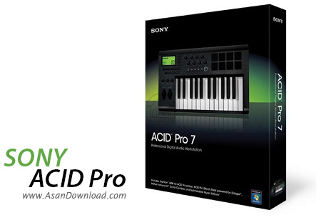 دانلود Sony ACID Pro v7.0 - نرم افزار ویرایش حرفه ای موزیک ها