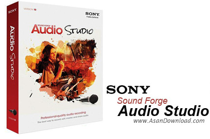 دانلود Sony Sound Forge Audio Studio v10.0.178 - نرم افزار ویرایش موزیک ها