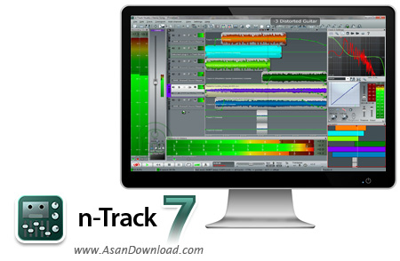 دانلود n-Track Studio v8.1.3 Build 3446 - نرم افزار ضبط و ویرایش موزیک ها