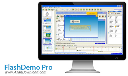 دانلود FlashDemo Pro v5.0.0.68 - نرم افزار ساخت فیلم و دمو آموزشی
