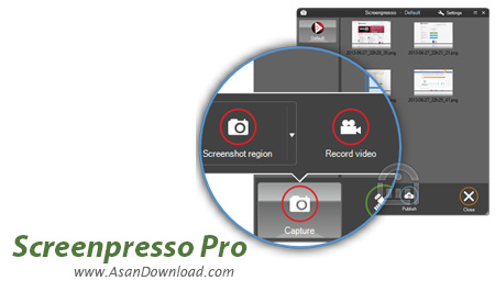 دانلود Screenpresso Pro v1.5.6.0 - نرم افزار تهیه عکس از دسکتاپ