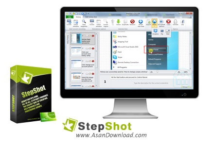 دانلود StepShot v4.3.0 - نرم افزار عکس گرفتن از صفحه و ساخت آموزش های گام به گام