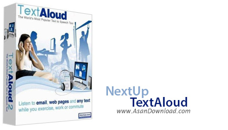 دانلود NextUp TextAloud v4.0.33 - نرم افزار یادگیری سریع زبان انگلیسی