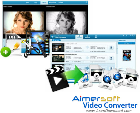 دانلود Aimersoft Video Converter Ultimate v6.3.0.0 - نرم افزار تبدیل فرمت های ویدئویی