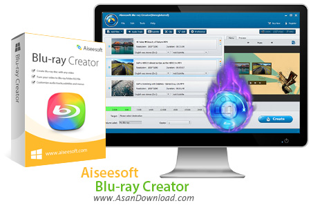 دانلود Aiseesoft Blu-ray Creator v1.0.76 - نرم افزار ساخت دیسک های بلوری