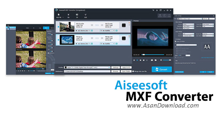 دانلود Aiseesoft MXF Converter v9.2.20 - نرم افزار مبدل فرمت های ویدئویی