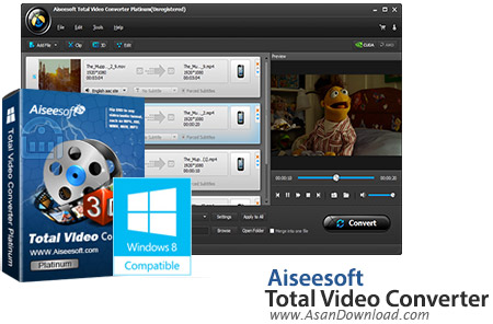 دانلود Aiseesoft Total Video Converter v10.0.12 - نرم افزار مبدل ویدئویی