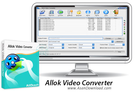 دانلود Allok Video Converter v4.4.1117 - نرم افزار تبدیل فرمت های ویدئویی