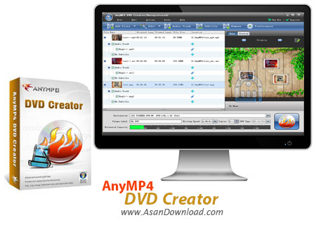 دانلود AnyMP4 DVD Creator v7.2.12 - نرم افزار ساخت دی وی دی فیلم 