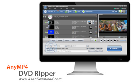 دانلود AnyMP4 DVD Ripper v6.2.28 - نرم افزار مبدل DVDها
