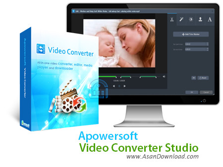 دانلود Apowersoft Video Converter Studio v4.7.7 - نرم افزار تبدیل فرمت های صوتی و تصویری