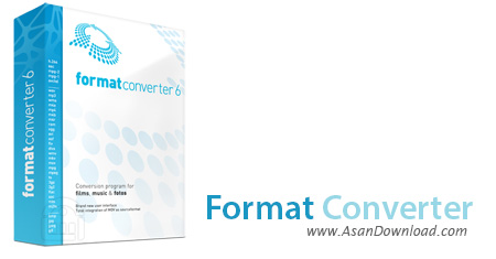 دانلود Format Converter v6.0.5213 - مبدل حرفه ای صوتی و تصویری