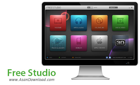 دانلود Free Studio v6.6.38.626 - مبدلی برای فرمت های صوتی و تصویری