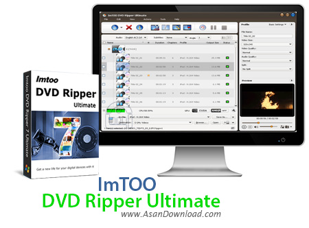 دانلود ImTOO DVD Ripper Ultimate v7.8.5 - نرم افزار مبدل فیلم دی وی دی ها