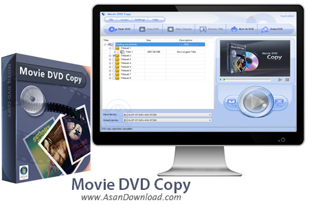 دانلود Movie DVD Copy v1.4.0 - نرم افزار کپی DVD فیلم ها