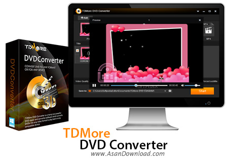 دانلود TDMore DVD Converter v1.0.1.0 - نرم افزار مبدل DVDها