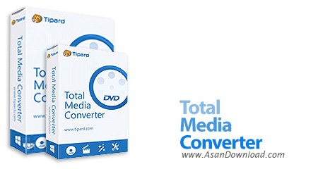 دانلود Tipard Total Media Converter v9.2.32 + Platinum v9.2.18 - نرم افزار مبدل فایل های چند رسانه ای