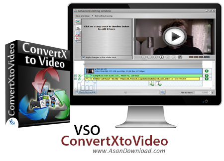 دانلود VSO ConvertXtoVideo Ultimate v2.0.0.88 - نرم افزار تبدیل فرمت های ویدئویی