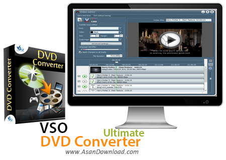دانلود VSO DVD Converter Ultimate v4.0.0.84 - نرم افزار مبدل فیلم های DVD