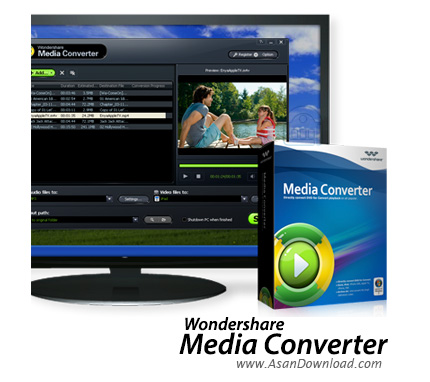 دانلود Wondershare Media Converter v1.4.1 - نرم افزار مبدل مالتی مدیا