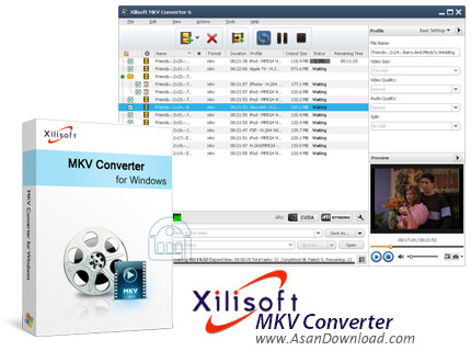 دانلود Xilisoft MKV Converter v7.8.12 - نرم افزار تبدیل فرمت MKV