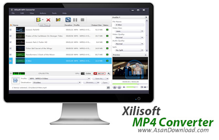 دانلود Xilisoft MP4 Converter v7.8.12 - نرم افزار تبدیل فرمت MP4