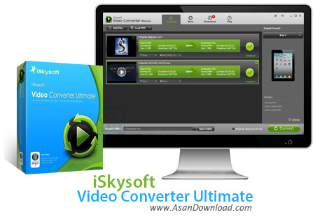 دانلود iSkysoft Video Converter Ultimate v5.3.1.0 - مبدل ویدئویی سریع