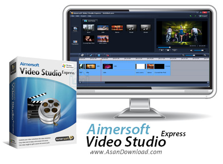 دانلود Aimersoft Video Studio Express v1.0.0.18 - نرم افزار ویرایش سریع و ساده فیلم ها