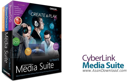 دانلود CyberLink Media Suite Ultimate v15.0.0512.0 + Ultra v13.0.0713.0 - مجموعه کامل نرم افزار های سایبرلینک