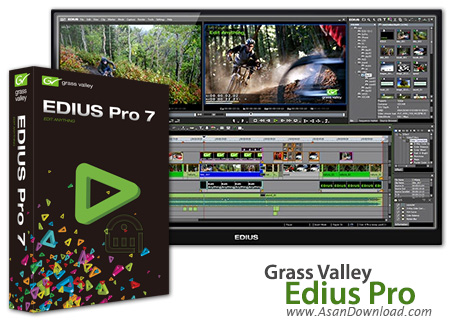 دانلود Grass Valley Edius Pro v8.30.320 + Plugins + Coder + ProDAD VitaScene + NewBlue + DVD Menu Style - نرم افزار تدوین حرفه ای فیلم