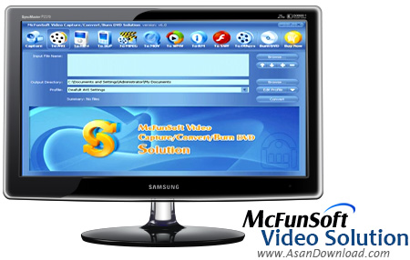 دانلود McFunSoft Video Capture/Convert/Burn DVD Solution v8.0.10.26 - نرم افزار مبدل فایل های ویدئویی