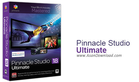 دانلود Pinnacle Studio Ultimate v21.5.0.274 + Full Content Packs - نرم افزار ویرایش و تدوین حرفه ای فیلم