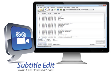 دانلود Subtitle Edit v3.6.5 - نرم افزار ساخت و ویرایش زیرنویس فیلم ها